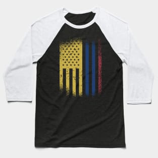 Colombian American Baseball T-Shirt